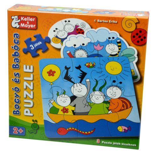 Bogyó és Babóca, baba puzzle játék - 09606