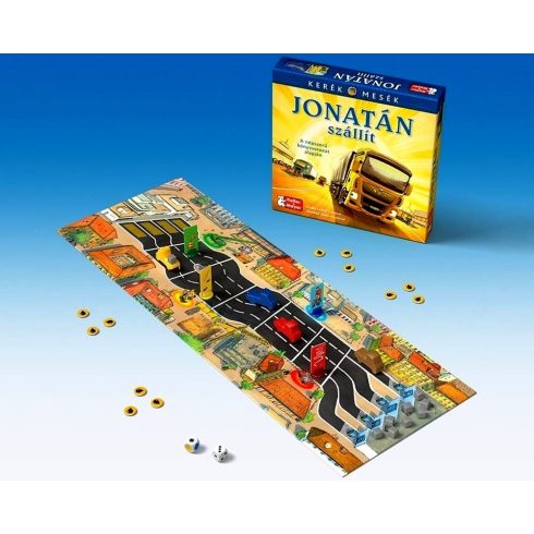 Jonatán szállít társasjáték szett - 09617
