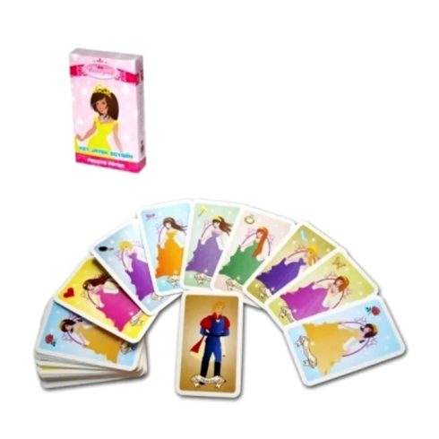 Kvíz, 2 játék 1-ben, Hercegnők mesekártya csomag, 09742