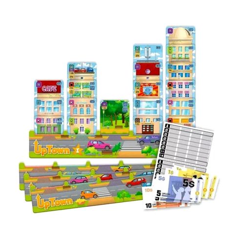 Trefl, Uptown, Húzd fel a várost! társasjáték, 09900