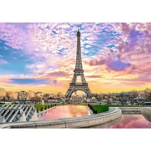 Trefl Prime, 1000 darabos puzzle, Párizs Eiffel Torony, 09902