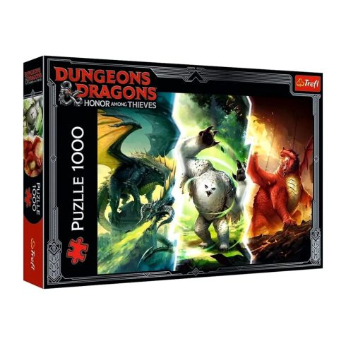 Trefl, 1000 darabos puzzle, Dungeons & Dragons, 09908