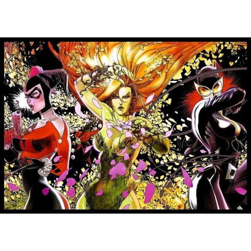 Trefl, Batman Akcióban, 4 x 250 darabos puzzle szett, 09914