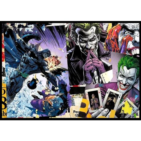 Trefl, Batman Akcióban, 4 x 250 darabos puzzle szett, 09914