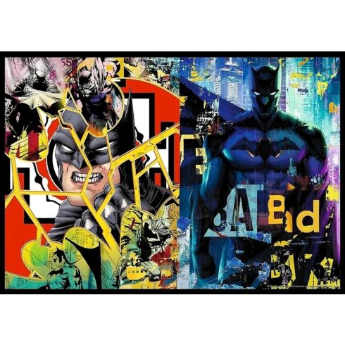 Trefl, Batman Akcióban, 4 x 250 darabos puzzle szett, 09914