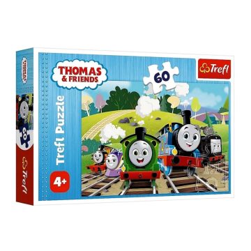Trefl, 60 darabos puzzle, Thomas utazás közben, 09919