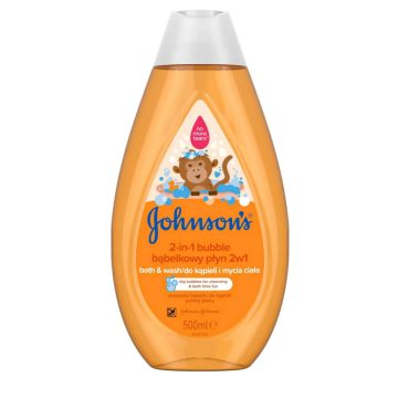   Johnson's Baby, 2 az 1-ben buborékos babatusfürdő, 500 ml, 10061