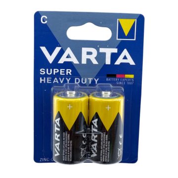 Varta Super Heavy Duty féltartós baby elem 2 db - 10085