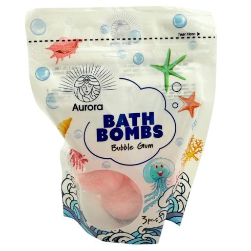 Aurora fürdőbomba, többféle, 3x50g - 10100
