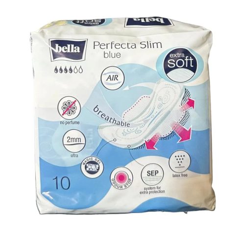 Bella egészségügyi betét, 10 db kék - 10141