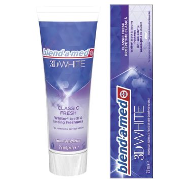 Blend-a-med fogkrém 3D white 75ml Classic Fresh - 10148