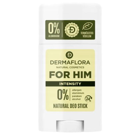 Dermaflora, For Him, 0%-os férfi dezodor stift, 50 ml, 10204