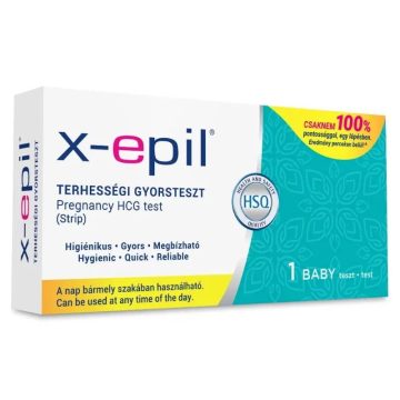 X-Epil Terhességi gyorsteszt csík, 1 db, 10264