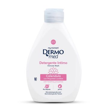   Dermomed, Intim Mosakodó, pH 4.5, körömvirág, 250 ml, 10326
