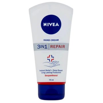 Nivea 3 az 1-ben Repair kézápoló krém, 75 ml, 10343