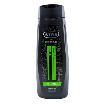 STR8 férfi tusfürdő, Freak, 400 ml, 10347