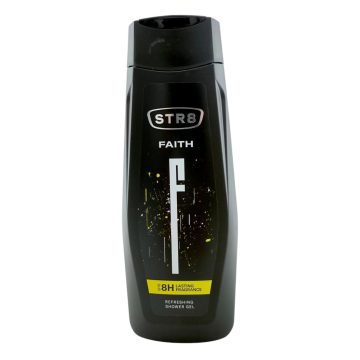 STR8 Férfi tusfürdő, Faith, 400 ml, 10348