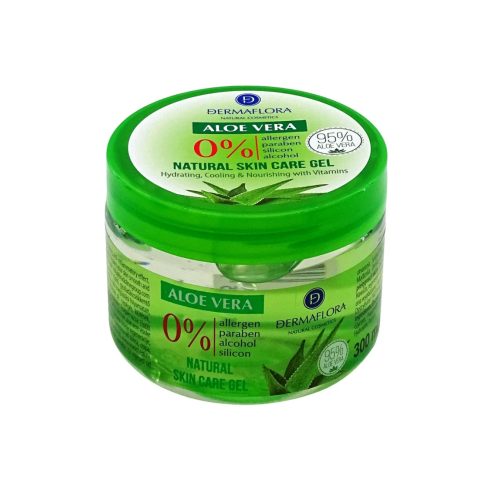 Dermaflora, Aloe Vera gél, 300 ml, 0% allergén, 10370