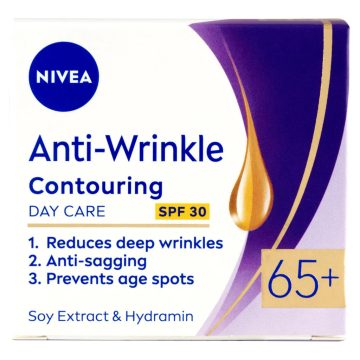   Nivea, ránctalanító nappali krém, 50 ml, 65+, SPF 30, 10379