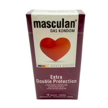 Masculan gumióvszer 10 db Extra double protection - 10463