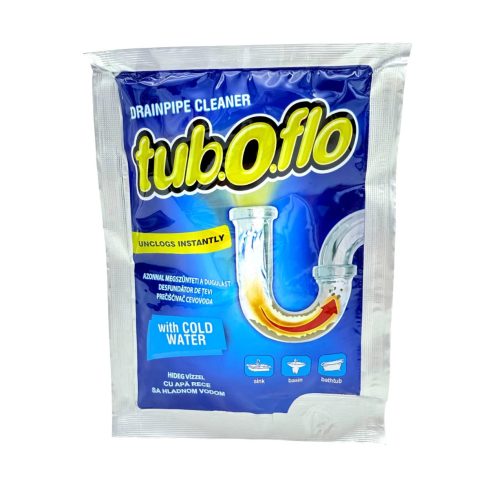 Turboflo, Lefolyótisztító granulátum, 60 grammos, 10481