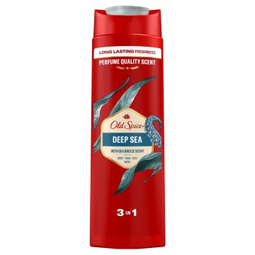 Old Spice Férfi tusfürdő, 400 ml, Deep Sea, 10550