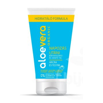 Aloe Vera, Napozás utáni bőrnyugtató tej, 150 ml, 10552