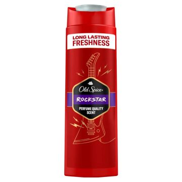Old Spice Férfi tusfürdő, 400 ml, Rockstar, 10576