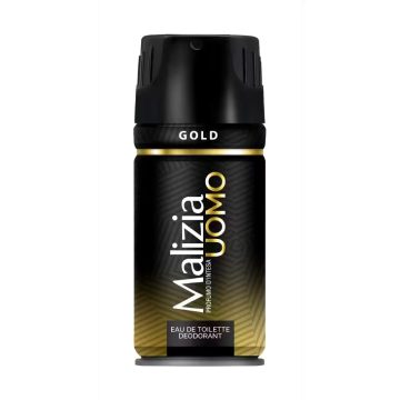 Malizia, Gold férfi dezodor, 150 ml, 10581