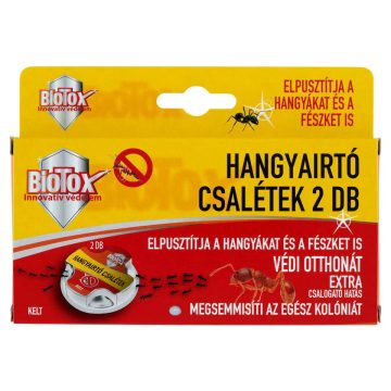 Biotox Hangyairtó csalétek, 2 darabos csomag,10584