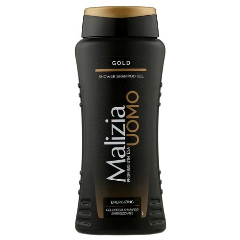Malizia férfi tusfürdő, Gold, 250 ml, 10586