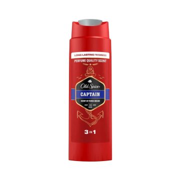 Old Spice Férfi tusfürdő, 400 ml, Captain, 10595