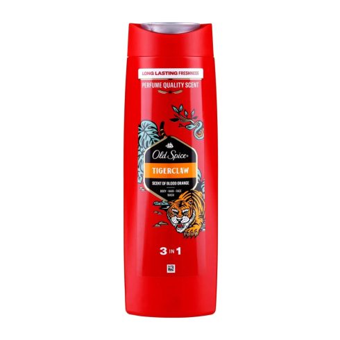 Old Spice Férfi tusfürdő, 400 ml, Tigerclaw, 10606
