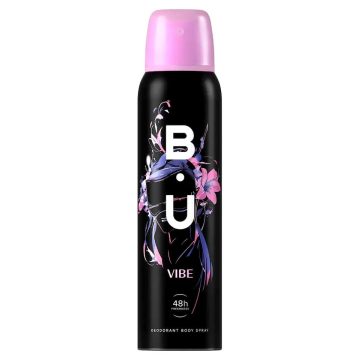 B.U. női dezodor, 150 ml, Vibe, 10608