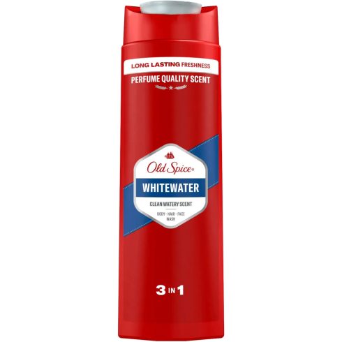 Old Spice Férfi tusfürdő, 400 ml, Whitewater, 10614