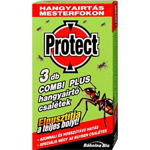 Protect hangyairtó csalétek, 3 darabos csomag, 10615