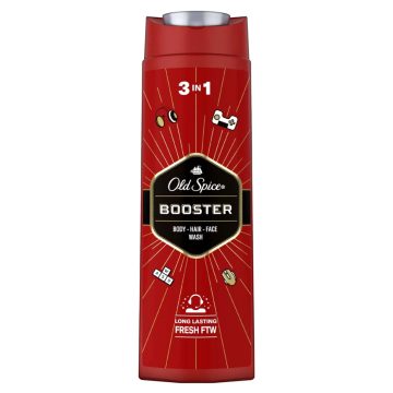 Old Spice Férfi tusfürdő, 400 ml, Booster, 10633