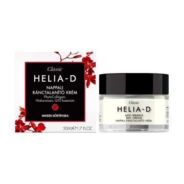   Helia-D, Nappali ránctalanító minden bőrtípusra, 50 ml, 10694