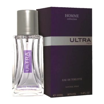   Homme Collection Férfi EDT parfüm, Ultra Men, 100 ml, 10724