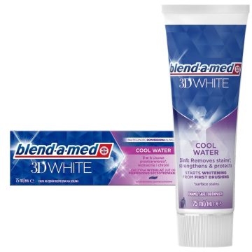 Blend-a-med fogkrém 3D white 75ml Cool Water - 10742