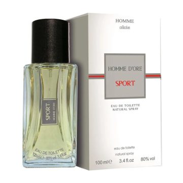   Homme Collection Férfi EDT parfüm, Homme D'ore Sport, 100 ml, 10775