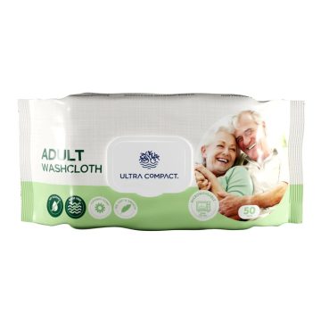   Ultra Compact felnőtt törlőkendő, 50 darabos csomag, 10793