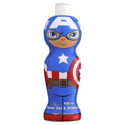  Air-val Amerika Kapitány 1D tusfürdő és sampon 400ml - 10838