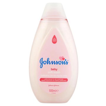 Johnson's Baby, Soft Wash babatusfürdő, 500 ml, 10864