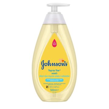   Johnson's Baby, 2 az 1-ben Top-to-Toe babatusfürdő, 500 ml, 10866