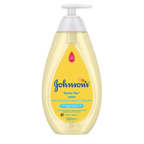 Johnson's Baby, 2 az 1-ben Top-to-Toe babatusfürdő, 500 ml, 10866