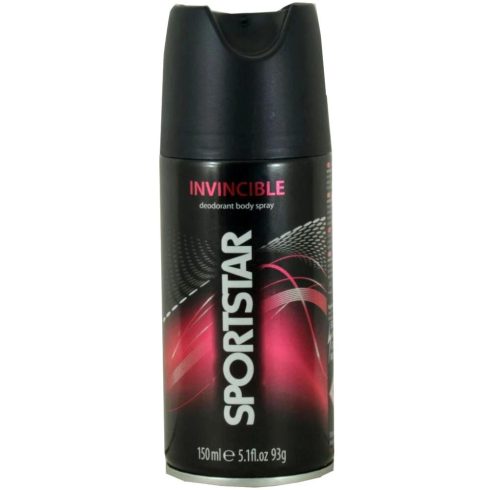 Sportstar, Invincible férfi dezodor spray, 150 ml, 10880