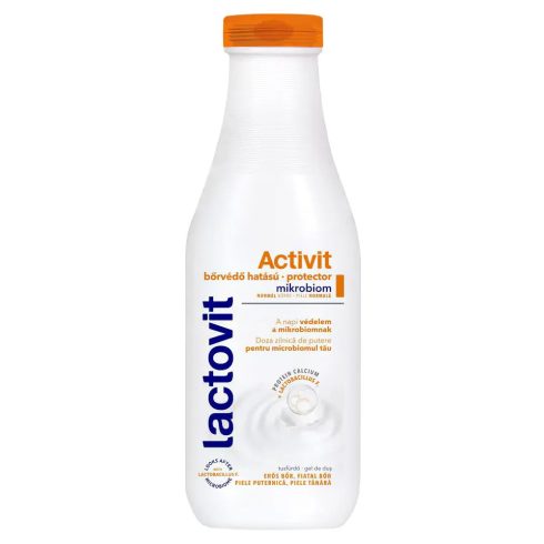 Lactovit Activit, bőrvédő hatású tusfürdő, 600 ml, 10884