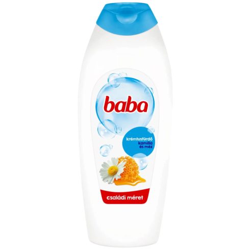 Baba, kamilla és méz illatos krémtusfürdő, 750 ml, 10992