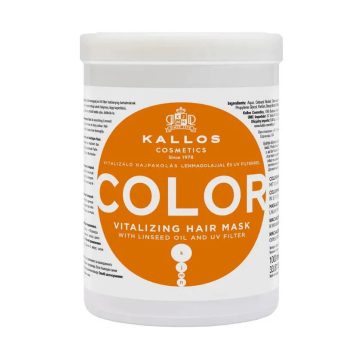 Kallos, Lenmagolajos Hajpakoló, 1000 ml, 11009